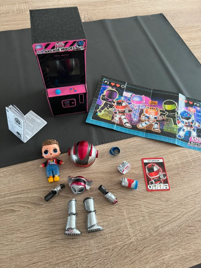 Poupée lol boy arcade heroes