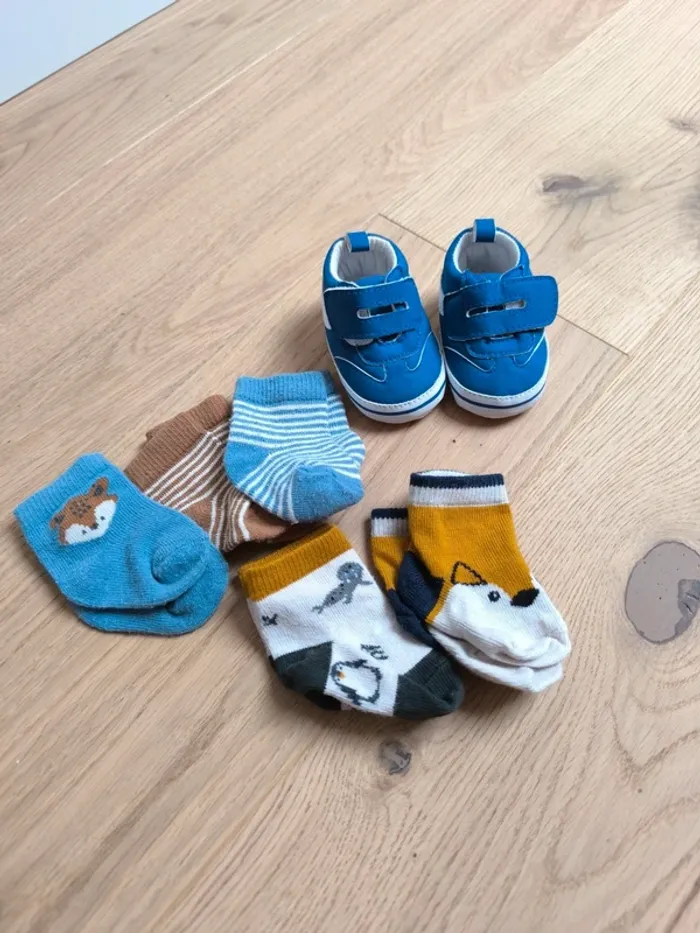 Chaussons Primark 0-3 mois