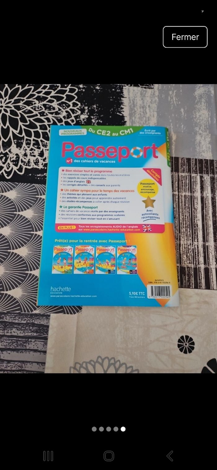 Cahier de vacances - photo numéro 4