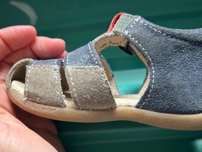 👣 Sandales bébé cuir – Taille 19 – Gémo - photo numéro 11