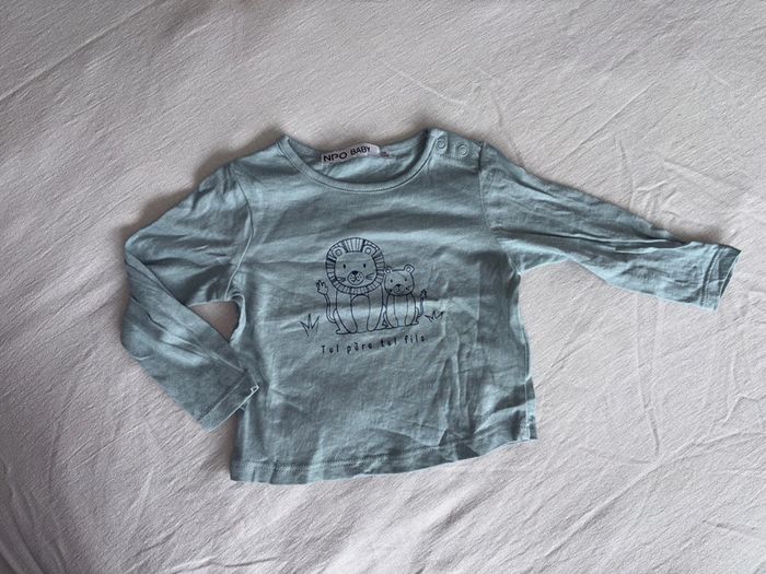 T-shirt manches longues 12M