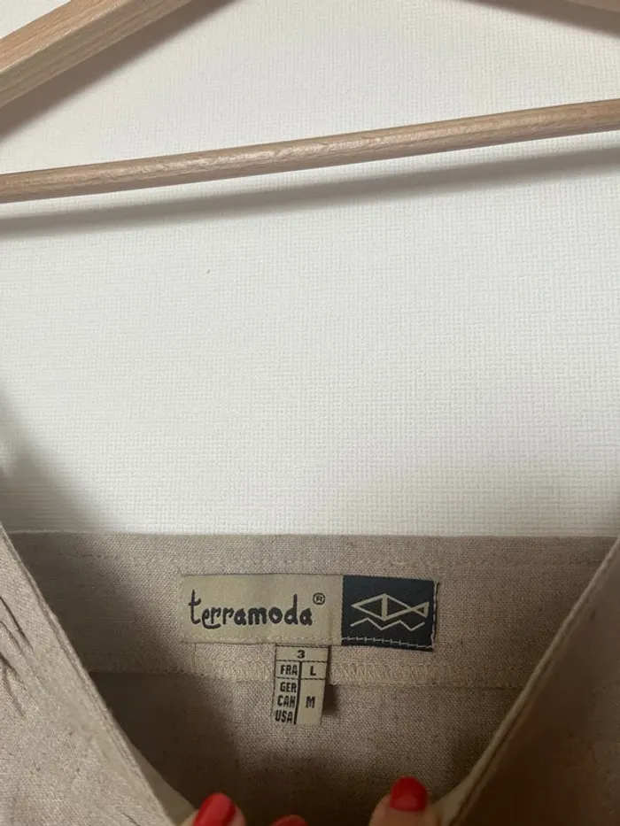 Top Beige Terramoda L - photo numéro 3