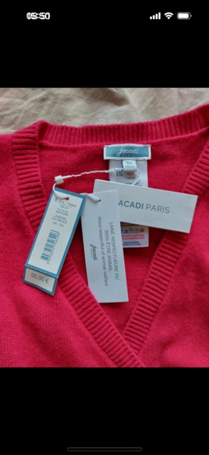 Pull Jacadi taille 8 ans neuf - photo numéro 4