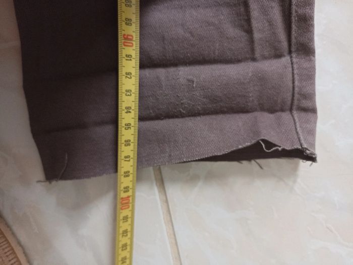 Jean femme marron taille basse Original denim t 36 38 - photo numéro 3