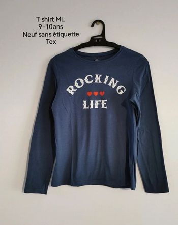 T shirt ML 9-10ans