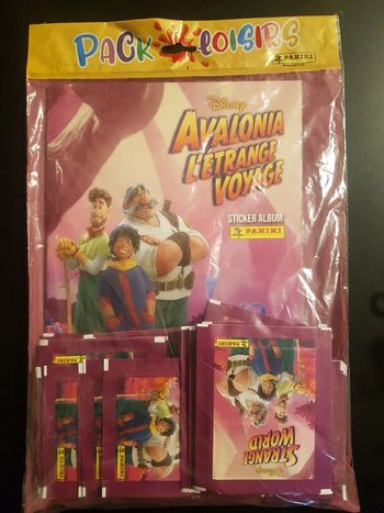 Panini disney avalonia l'étrange voyage  pack loisirs new sealed