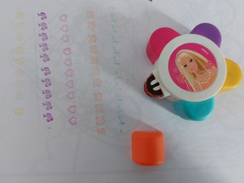 Rouleau encreur Barbie - Tampon