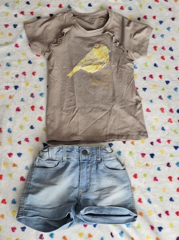 ensemble vertbaudet/ charlie et prune 6 ans