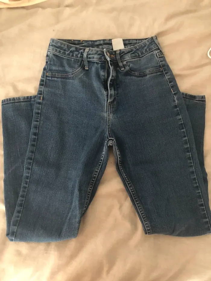 Jean bleu slim
