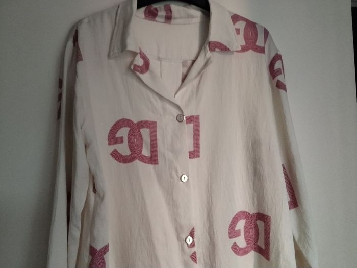 Lot jeans rose cache cache et chemise neuve - photo numéro 4