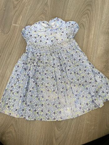 Robe liberty cyrillus 12 mois 80cm