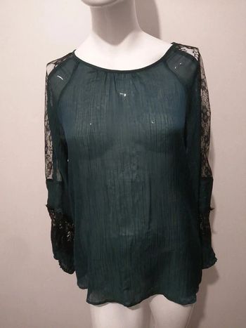 haut et t-shirt Promod vert taille S