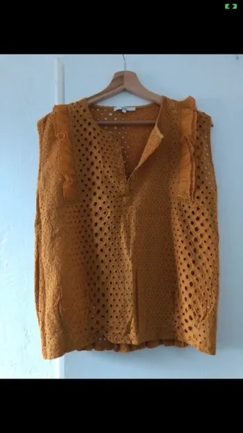 Blouse broderie anglaise S