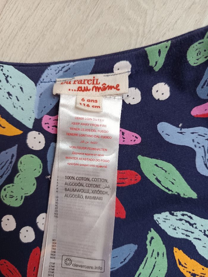 Gilet réversible DPAM / Du Pareil au Même – 6 ans – 2 styles en 1 - photo numéro 7