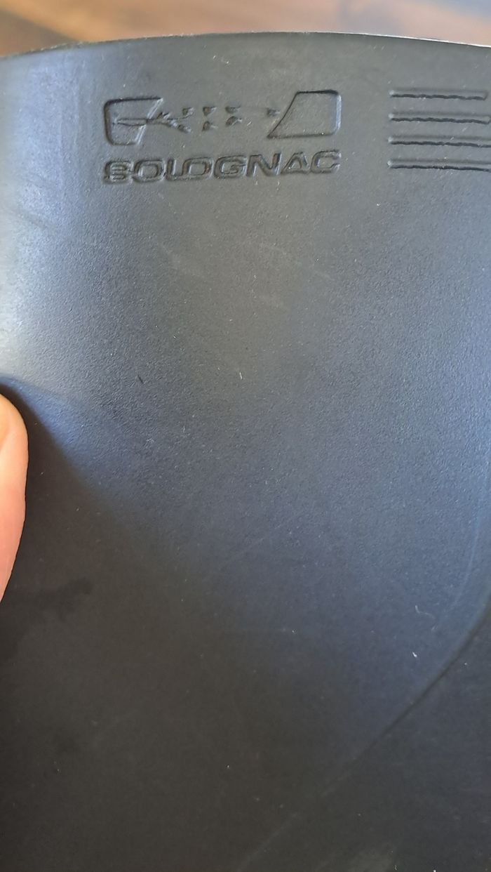 Bottes en caoutchouc noires enfants taille 27-28 Solognac - photo numéro 6