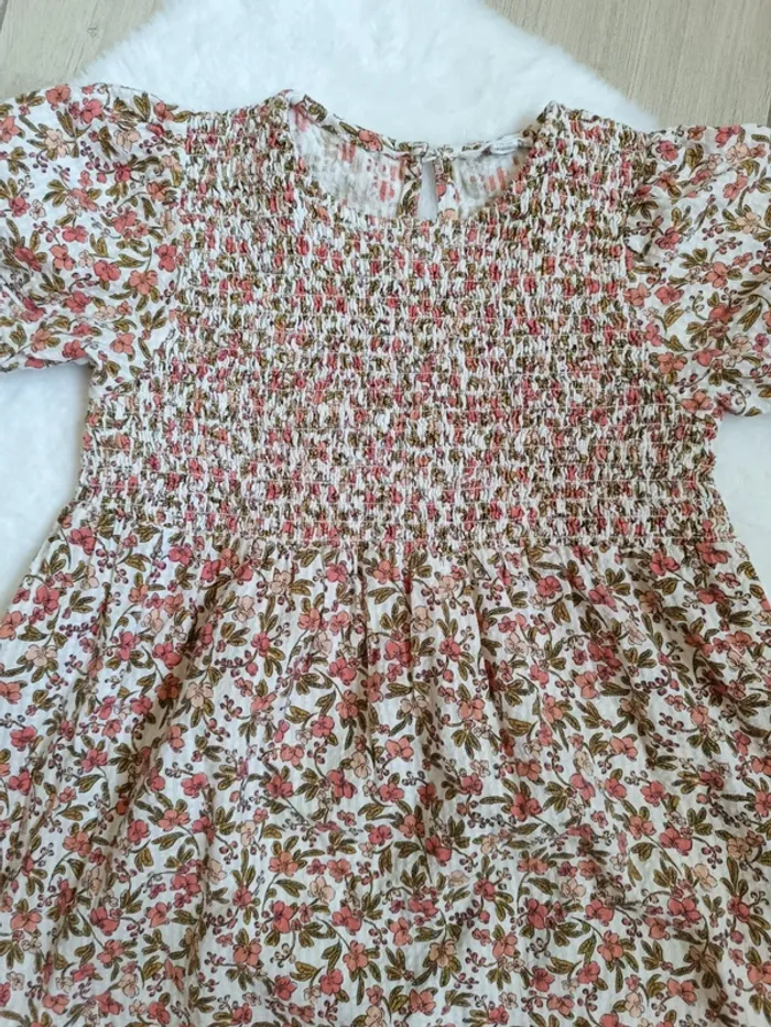 Robe  fleurie fille - photo numéro 2