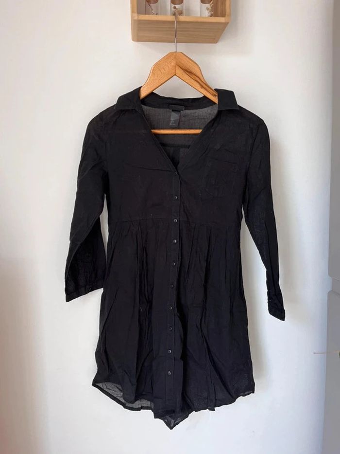 Tunique noire légère H&M 34