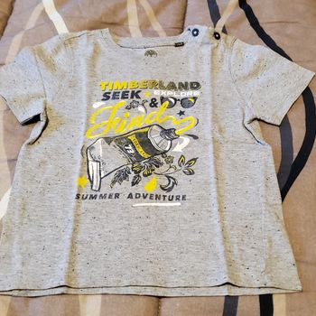 t-shirt timberland 4ans (7e)