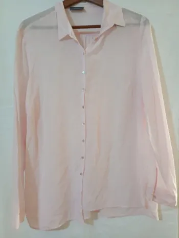Chemisier rose pâle 46/48 Yessica