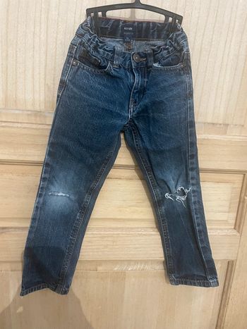 Jeans regular fit avec élastique pour régler la taille