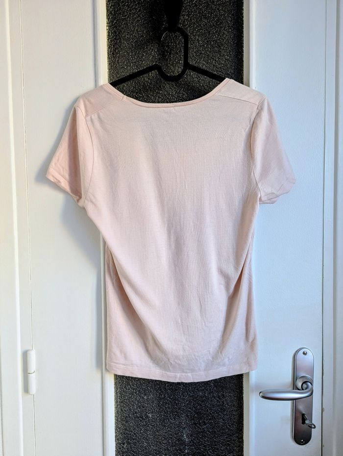 T shirt cyrillus rose taille L - photo numéro 2