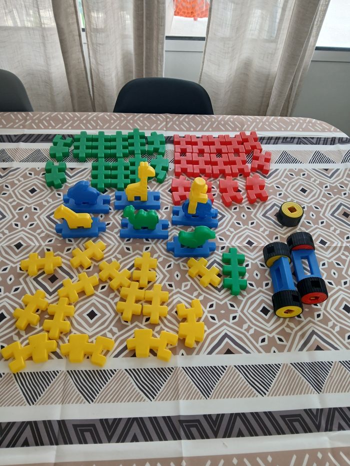 Lot de 60 pièces à emboîter - photo numéro 2