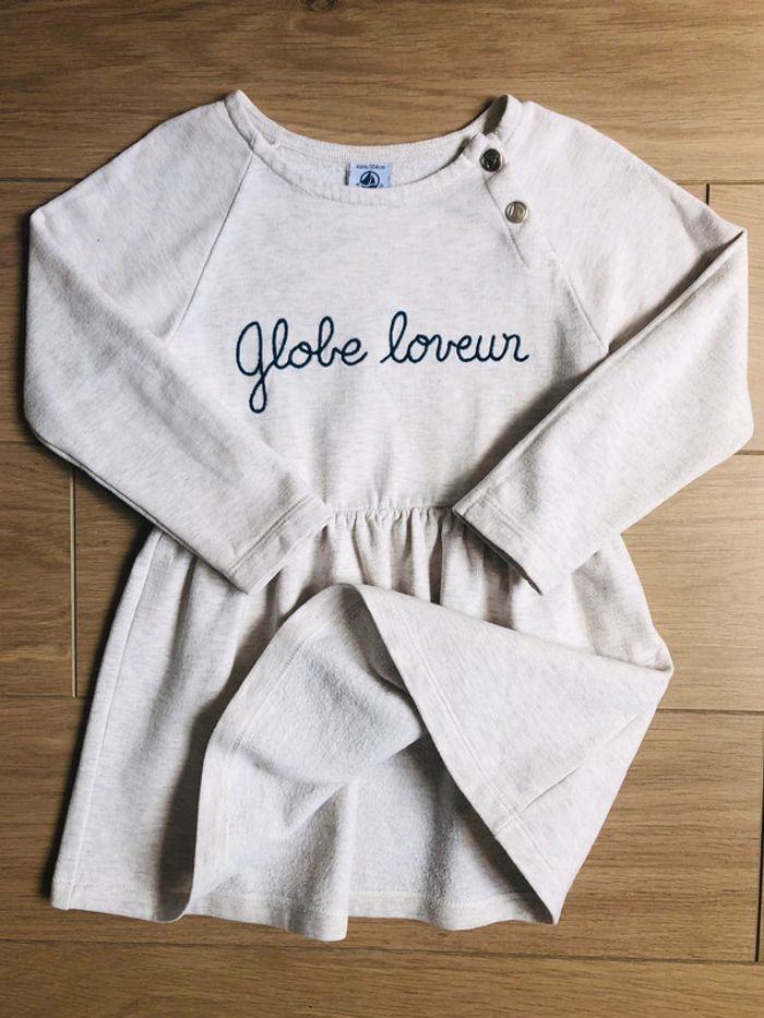 Robe en coton organique Petit bateau T-4 ans - photo numéro 2