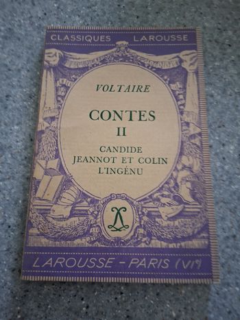 6 livres " classiques larousse "