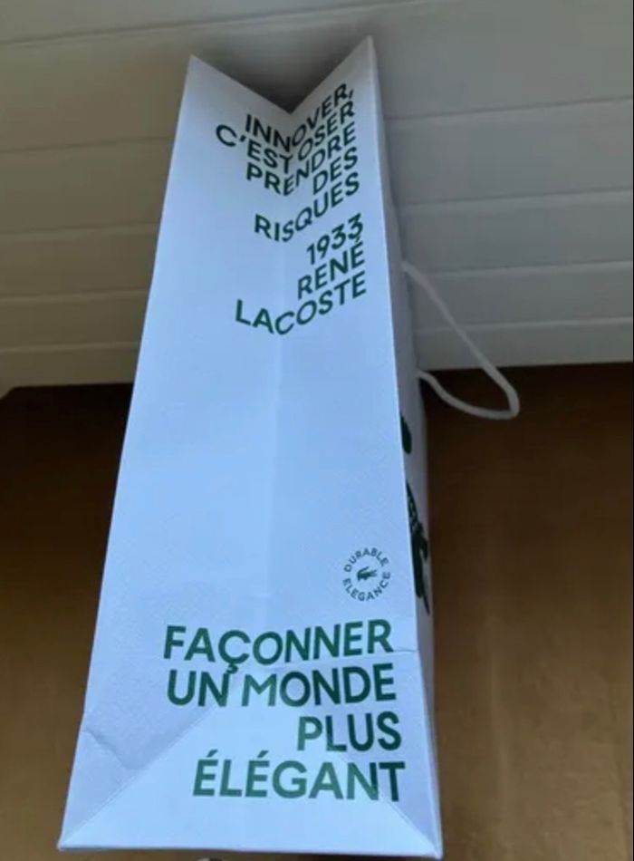 Sac cadeau Lacoste - photo numéro 4