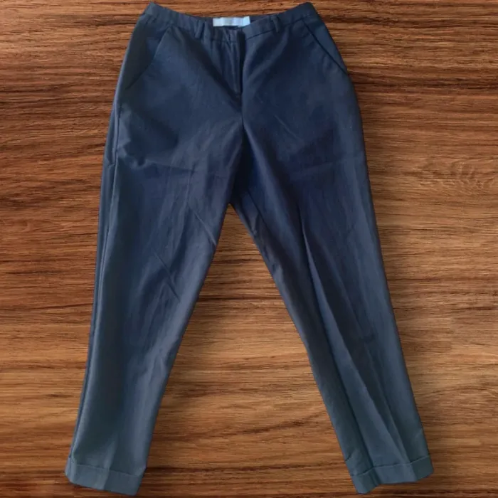 Pantalon cigarette noir