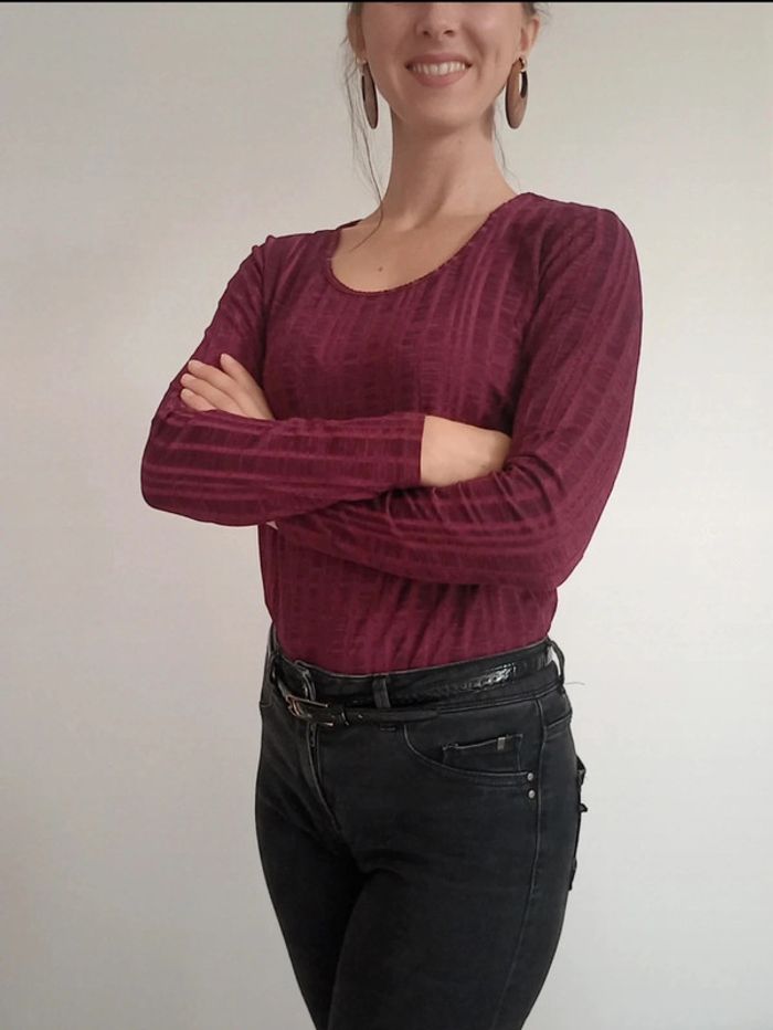 Haut manches longues taille 34 made in France - photo numéro 6