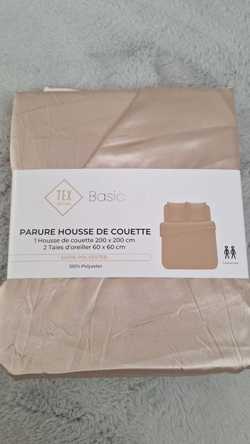 Parure de lit 200×200