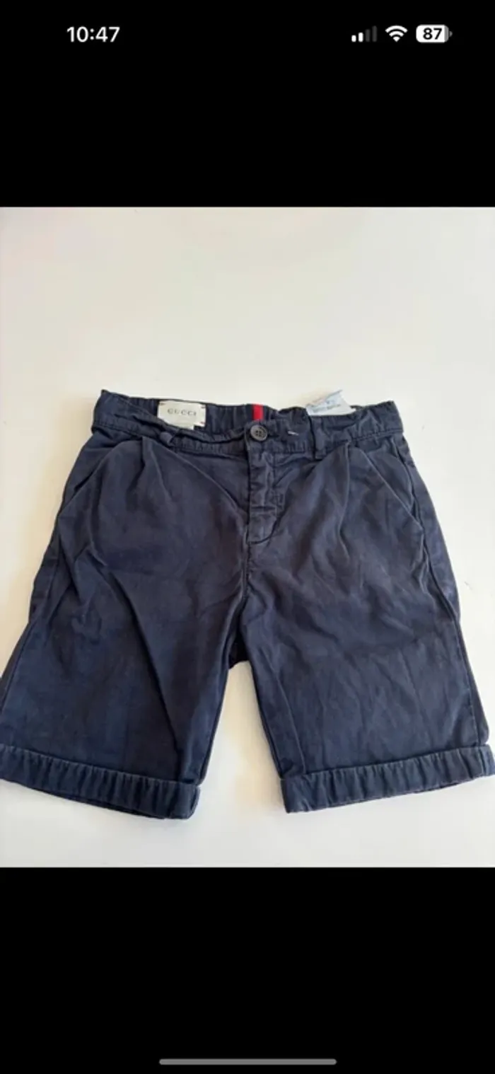 Short Gucci garçon – 36 mois – Authentique