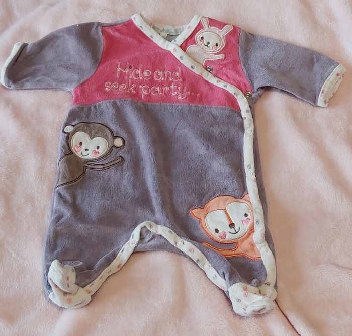 Lot de 3 pyjamas velours - photo numéro 3