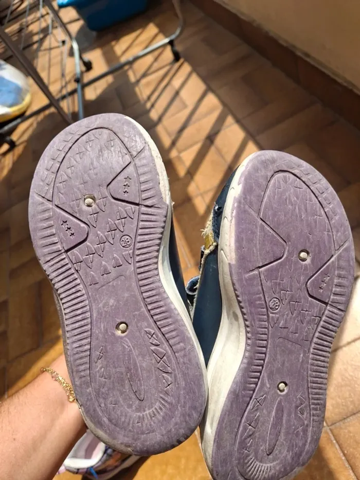 Lot de 2 paires de baskets enfant fille taille 28 asha stella - photo numéro 18