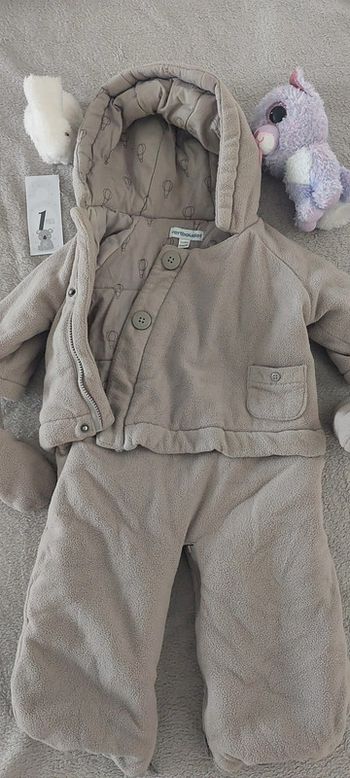 combinaison hiver vertbaudet naissance à 3 mois