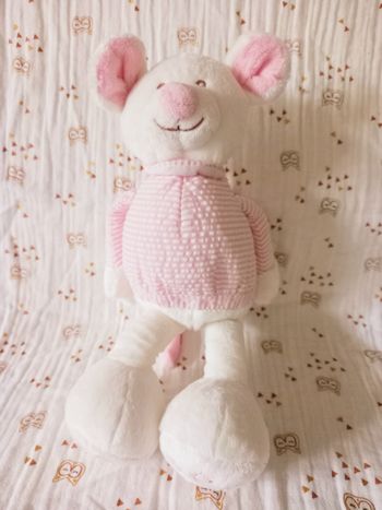 Doudou peluche souris Monoprix