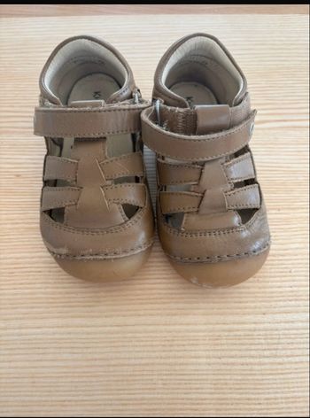 Sandale kickers marron 