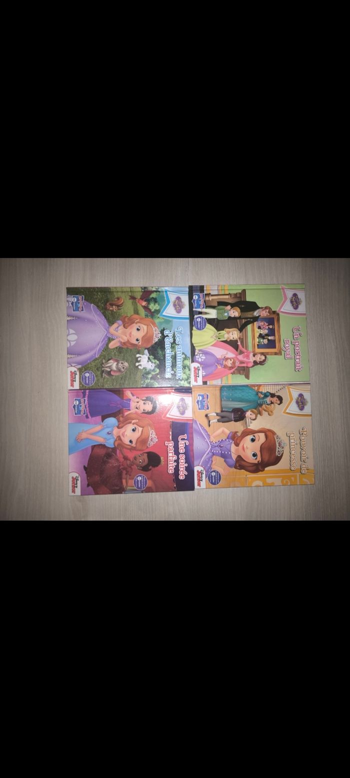 Lot de livres princesse Sofia