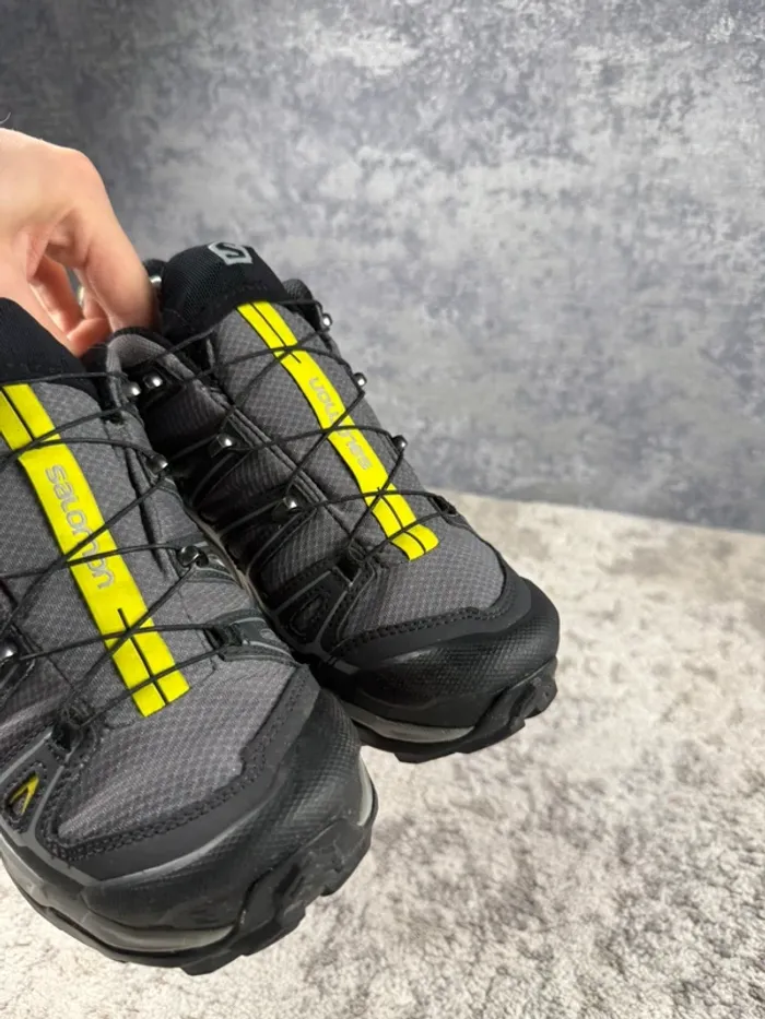 Salomon X Ultra 2 Gore-Tex - Black & Grey & Yellow - photo numéro 15