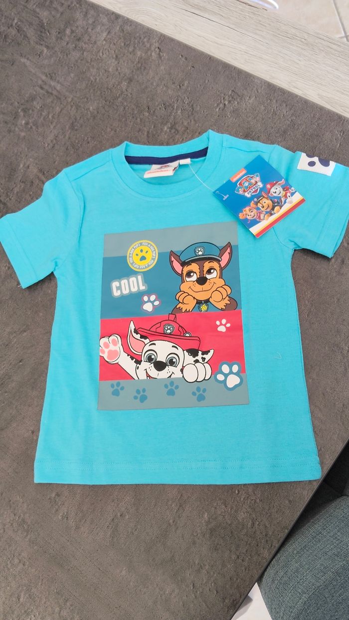Tee-shirt Pat patrouille 3 ans neuf