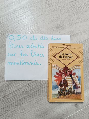 Livre Harlequin série royale