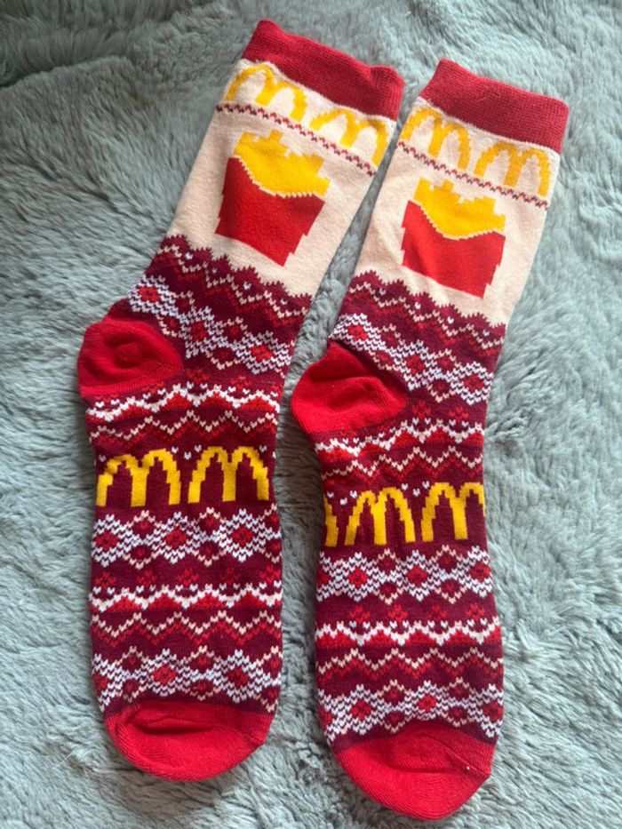 Chaussettes mcdo - photo numéro 2