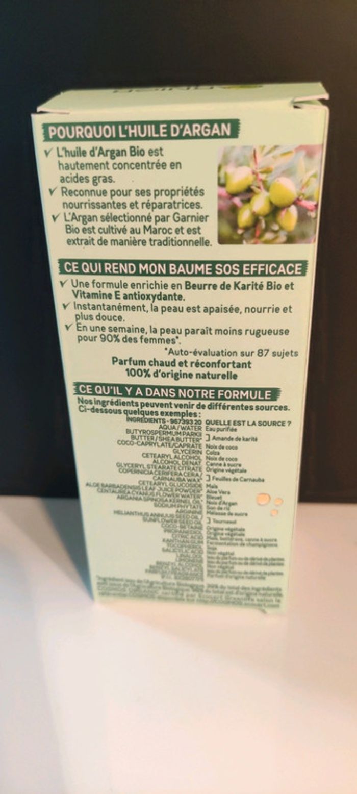 Baume SOS multi-usages visage corps et mains Garnier bio - photo numéro 4
