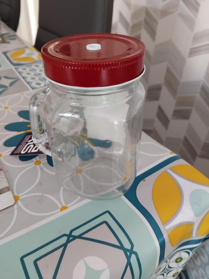 verre en pot