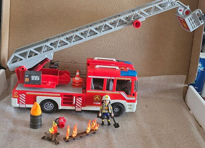 Playmobil camion pompier