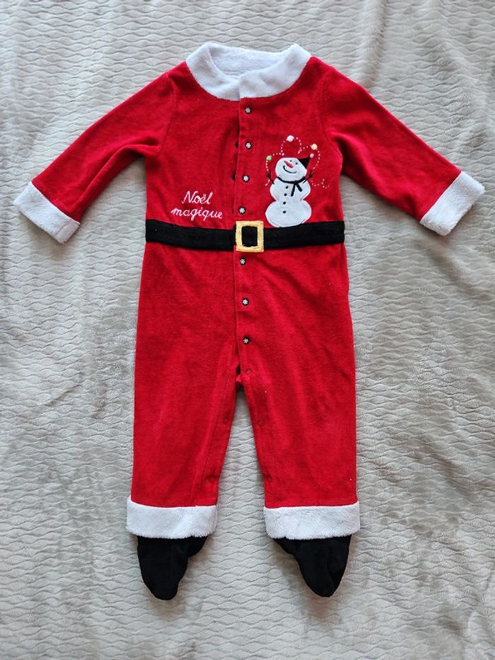 Pyjama velours 18m mixte