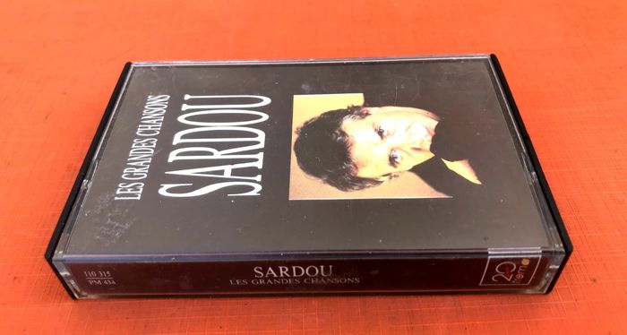 Cassette audio Michel Sardou    Les Grandes Chansons (1989) trema 110315 - photo numéro 2