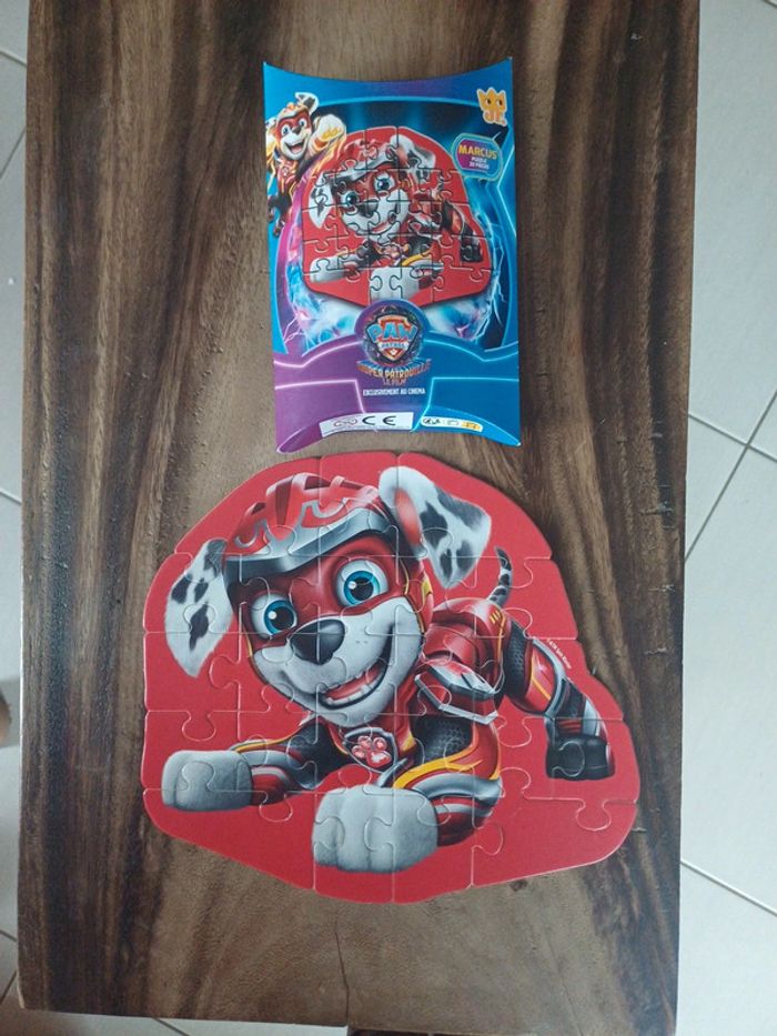 Puzzle Patrouille Marcus burger King