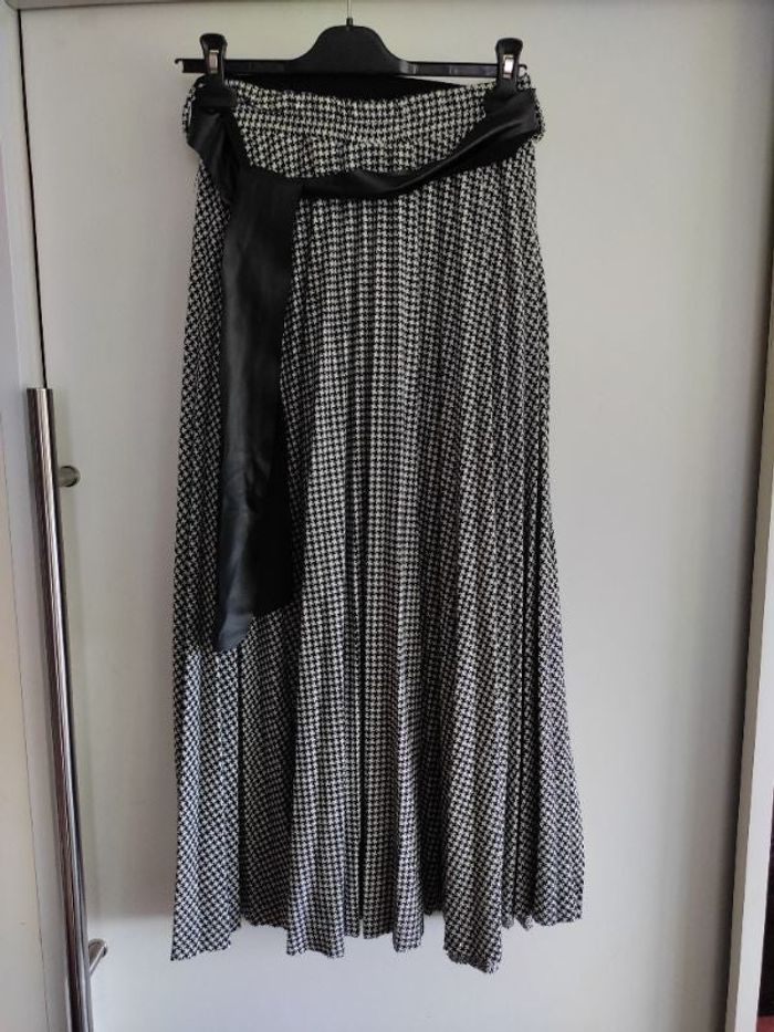 Jupe longue vintage plissée T 38/40